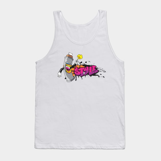 Graffiti Style tees Tank Top by C-79